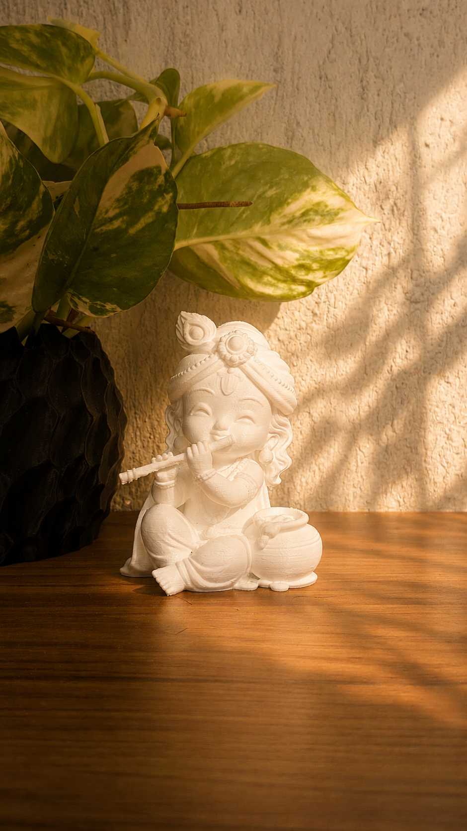 3D Printed Krishna Figurine